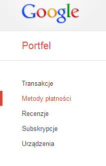 Wallet - Metoda Płatności